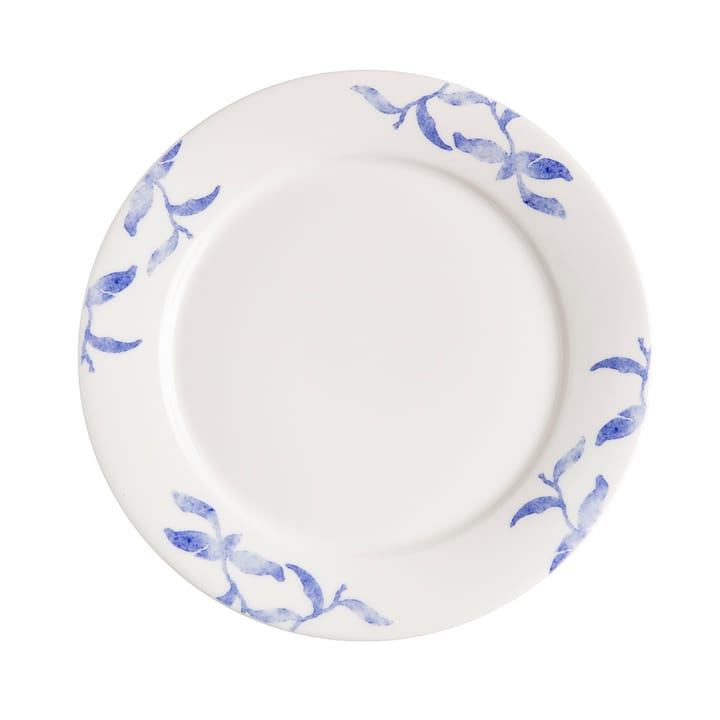 Piatto da contorno Havspil 21 cm confezione da 4 - blu-bianco - Scandi Living