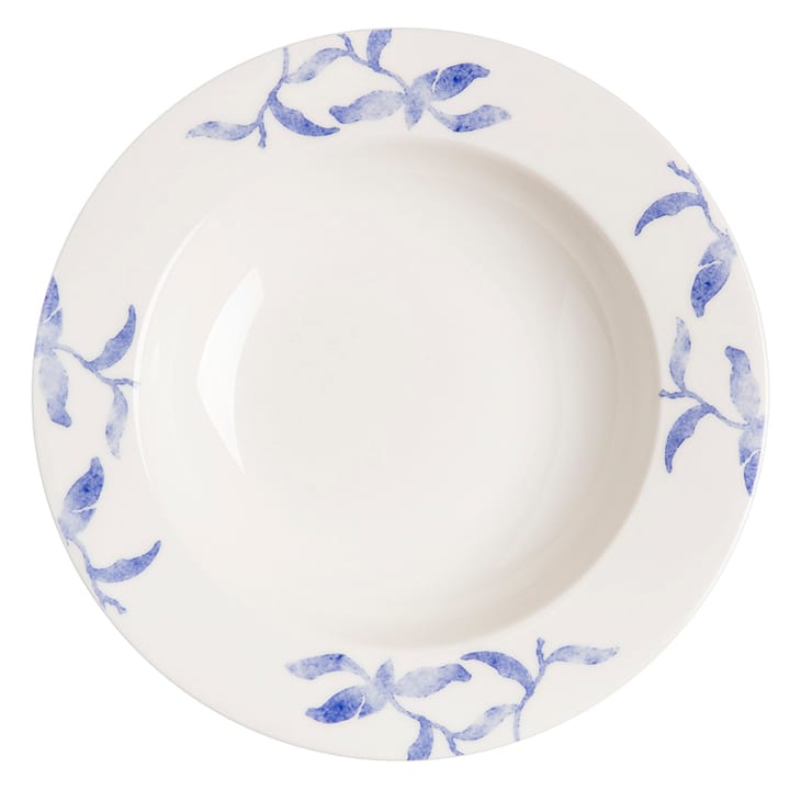 Piatto fondo Havspil 23 cm confezione da 4 - blu-bianco - Scandi Living