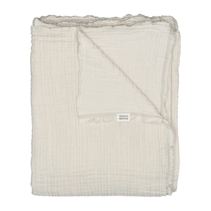 Plaid Breeze 260x260cm, Off white Scandi Living