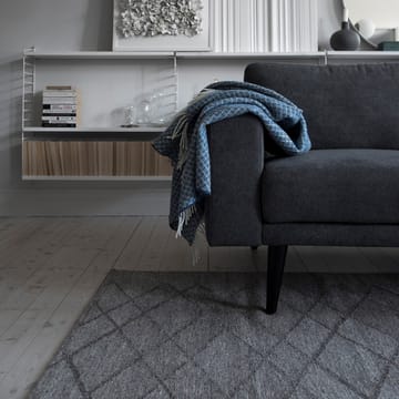 Plaid in lana Wicker - blu scuro - Scandi Living