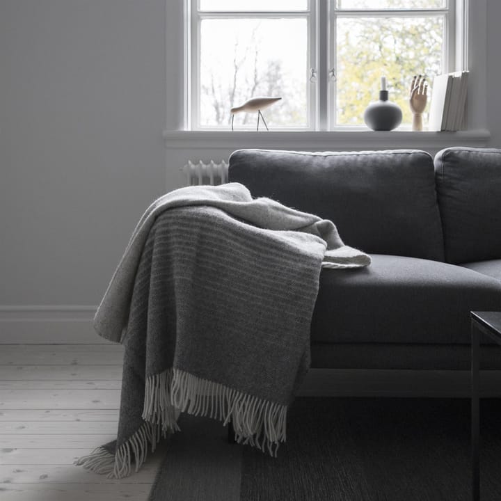 Plaid lana Mist, stone Scandi Living