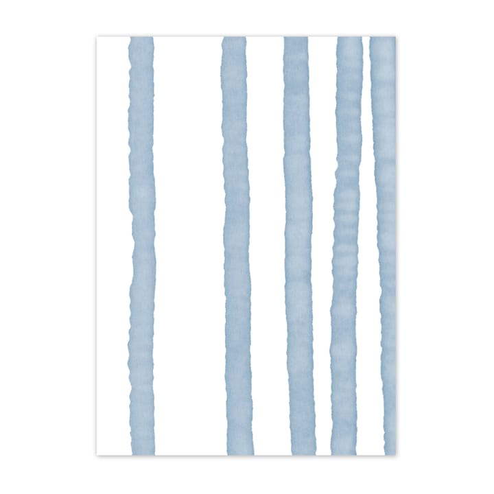 Poster Lineage blu - 40x50 cm - Scandi Living