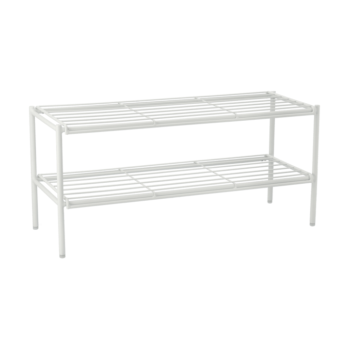 Scaffale per scarpe Nod 80x30x37 cm - Bianco - Scandi Living