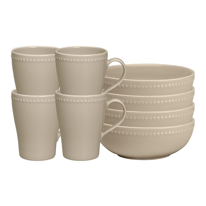 Set da colazione Dots, beige - undefined - Scandi Living