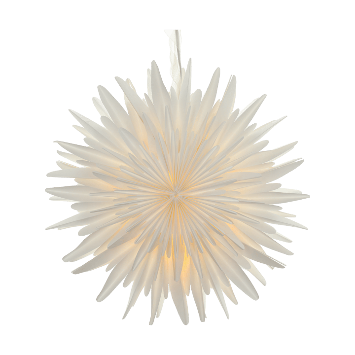 Stella dell'Avvento Luna bianco - 45 cm - Scandi Living