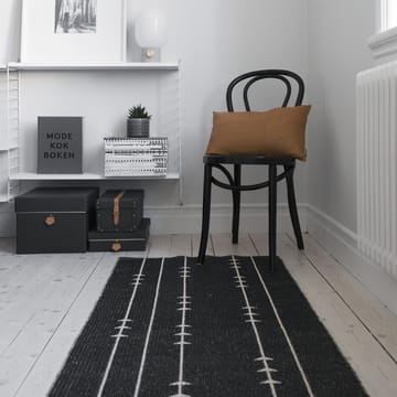 Tappeto Fir nude-nero - 70x150 cm - Scandi Living