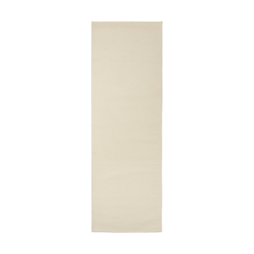 Tappeto in lana Balance bianco naturale - 80x240 cm - Scandi Living