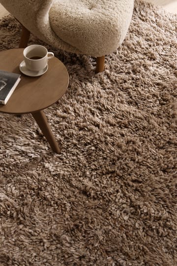 Tappeto in lana Cozy beige - 170x240 cm - Scandi Living