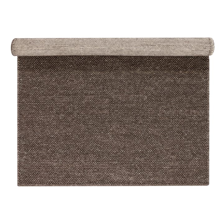 Tappeto in lana Flock natural brown, 170x240 cm Scandi Living