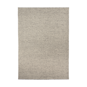 Tappeto in lana Furrow bianco naturale/grigio - 170x240 cm - Scandi Living