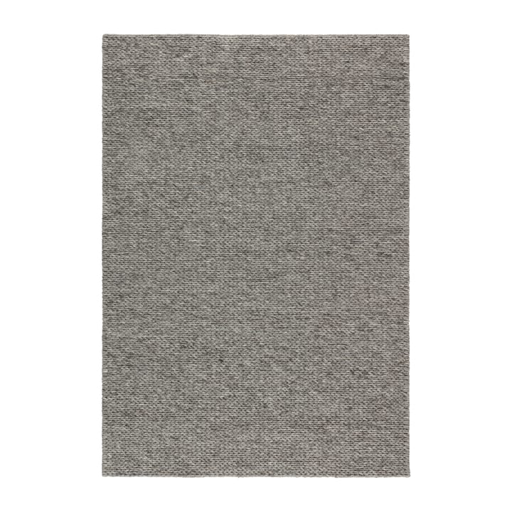 Tappeto in lana intrecciata grigio naturale - 170x240 cm - Scandi Living