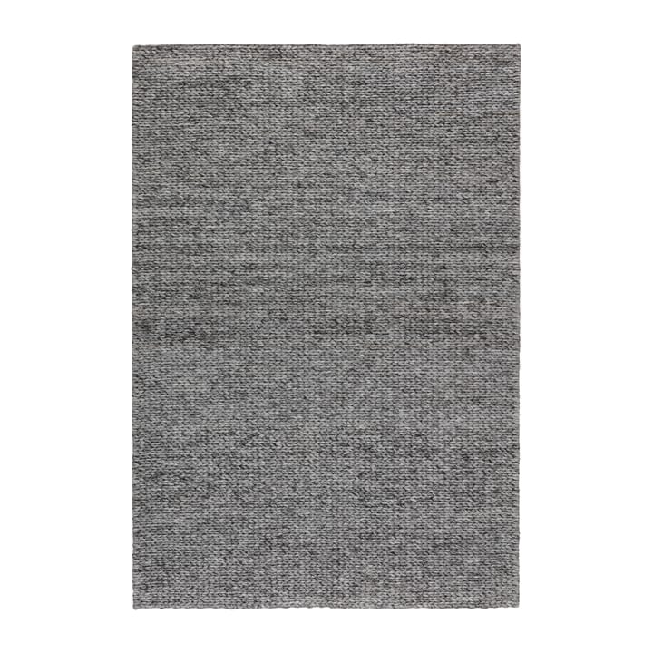 Tappeto in lana intrecciata grigio scuro - 170x240 cm - Scandi Living