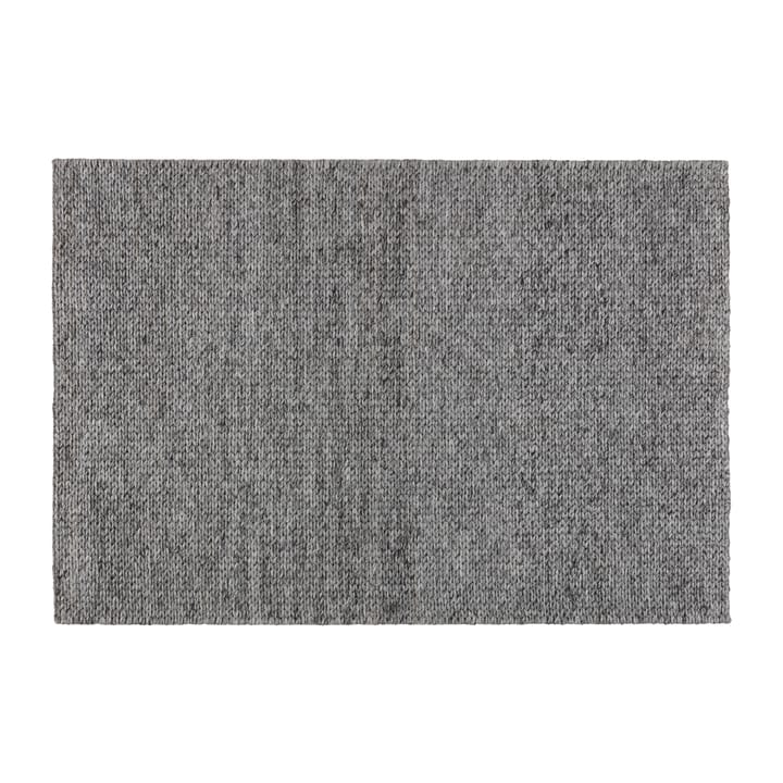 Tappeto in lana intrecciata grigio scuro, 170x240 cm Scandi Living