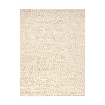 Tappeto in lana Mire bianco naturale - 170x240 cm - Scandi Living