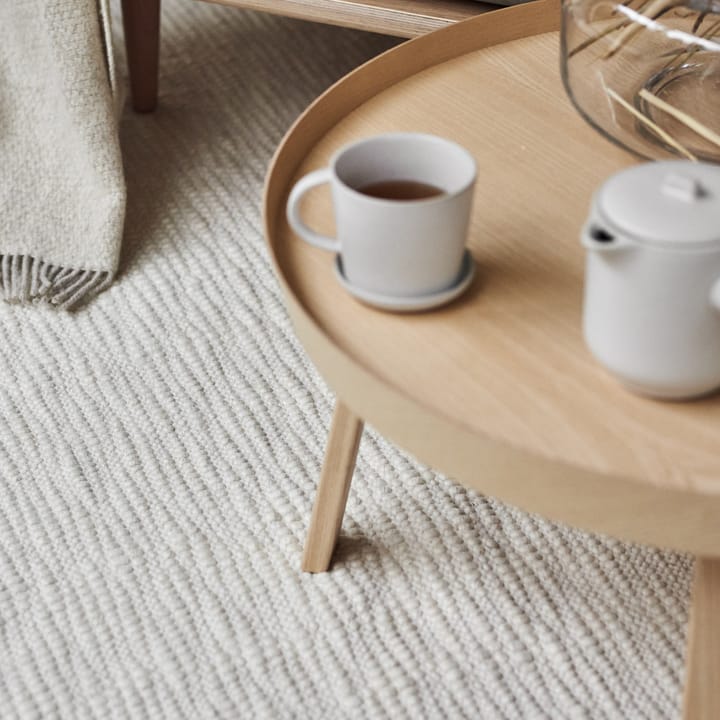 Tappeto in lana Pebble bianco, 170x240 cm Scandi Living