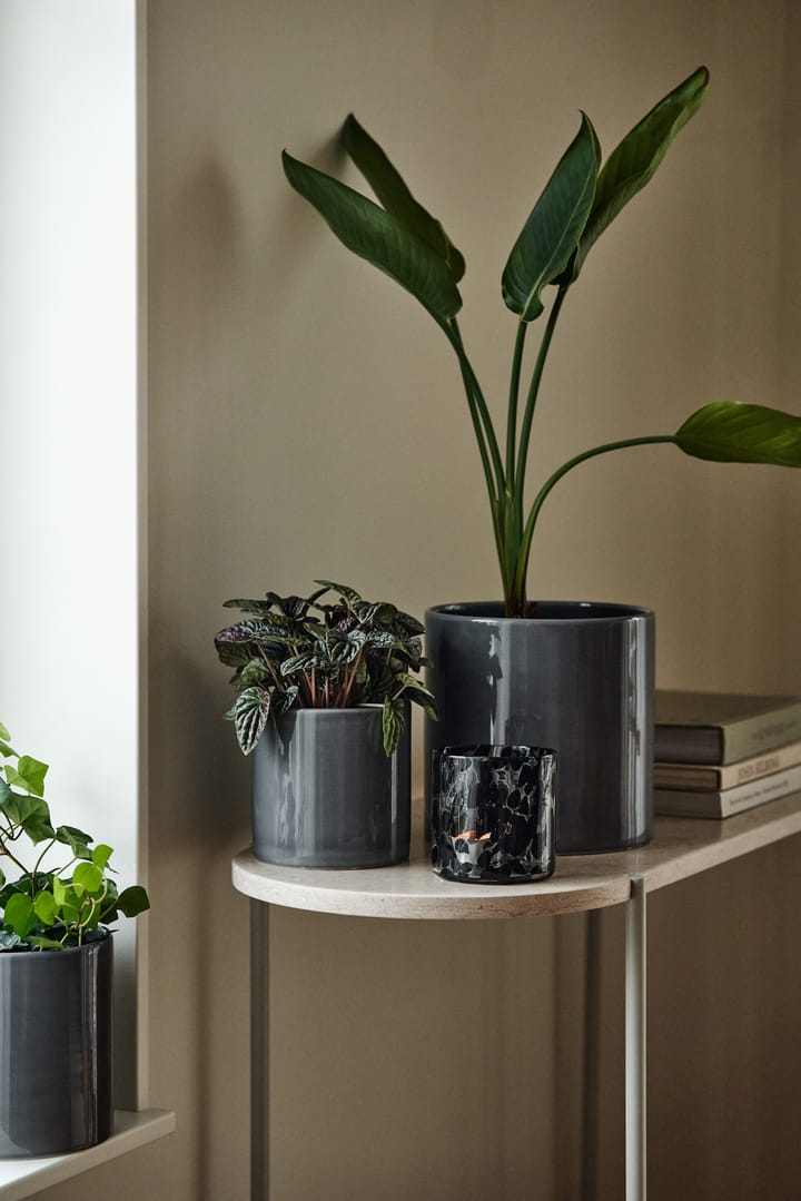 Vaso Sleek Ø 19 cm - Charcoal - Scandi Living