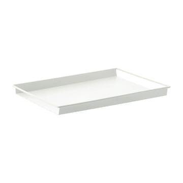 Vassoio con accessori Draw 22x32 cm - Bianco - Scandi Living