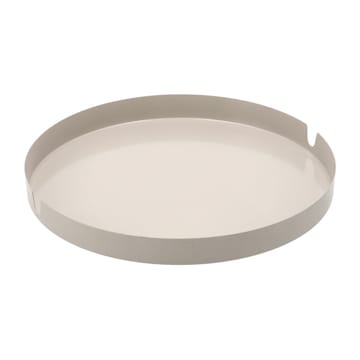 Vassoio Edgy Ø 30 cm - Greige  - Scandi Living