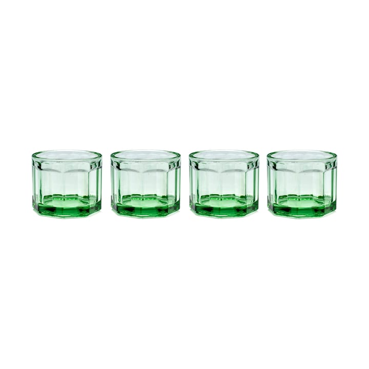 Bicchiere Fish & Fish 16 cl confezione da 4 verde - undefined - Serax