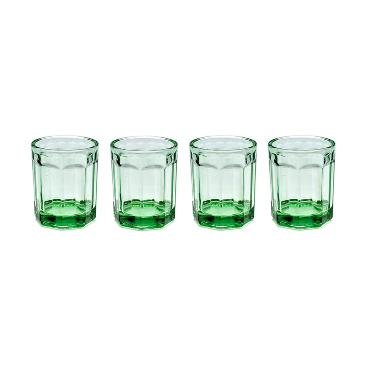 Bicchiere Fish & Fish 22 cl confezione da 4 verde - undefined - Serax