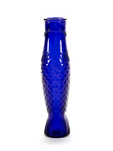 Bottiglia in vetro Fish & Fish 85 cl - Cobalt blue - Serax