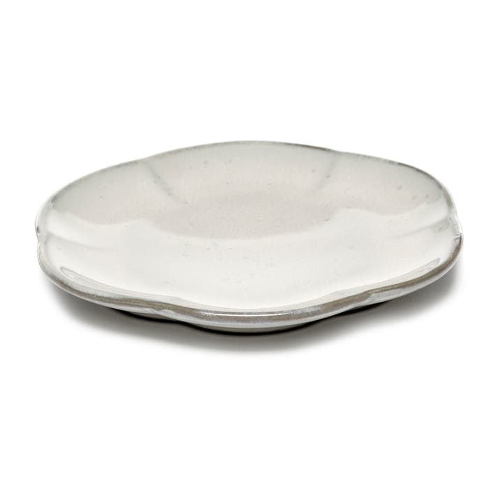 Piatto con design a coste M Inku Ø 13,9 cm  - White - Serax