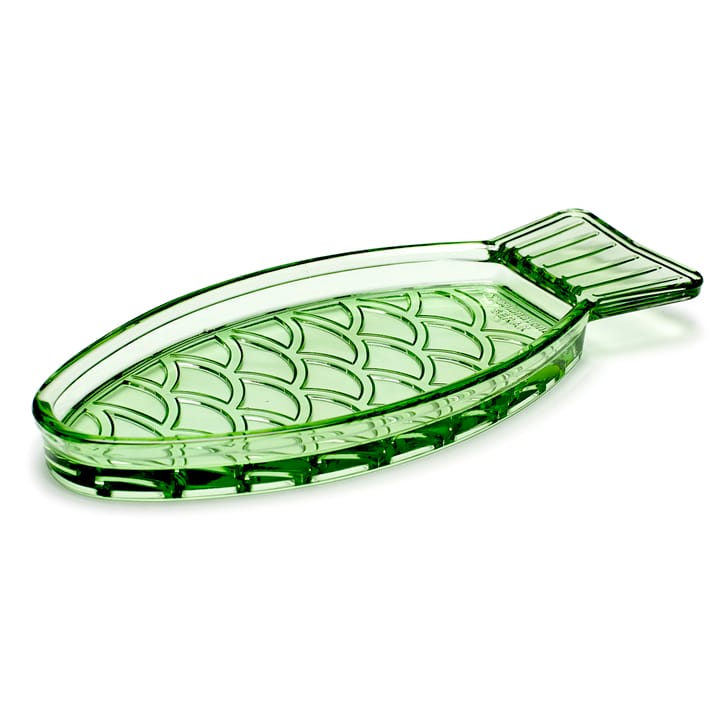 Piatto Fish & Fish 10x23 cm - verde - Serax