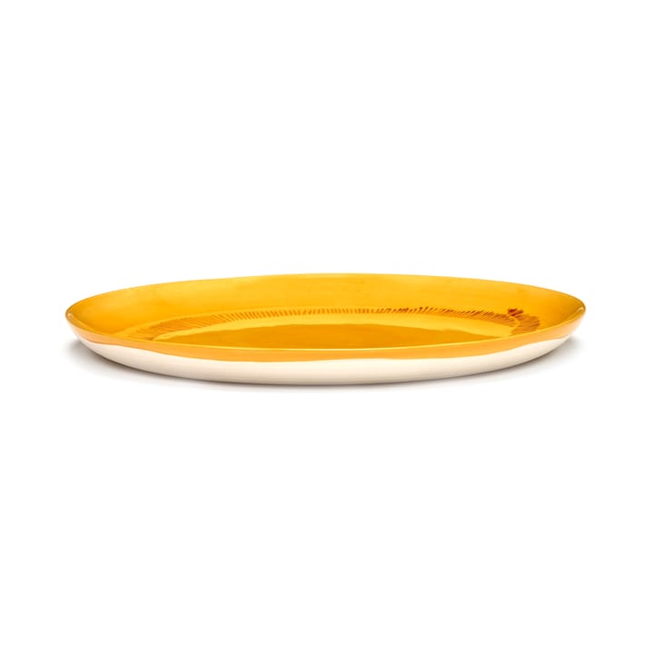 Piatto Ottolenghi Feast L Ø26,5 cm confezione da 2 - Yellow stripes-red - Serax