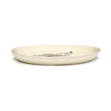 Piatto Ottolenghi Feast S Ø19 cm confezione da 2 - White-artichoke blue - Serax