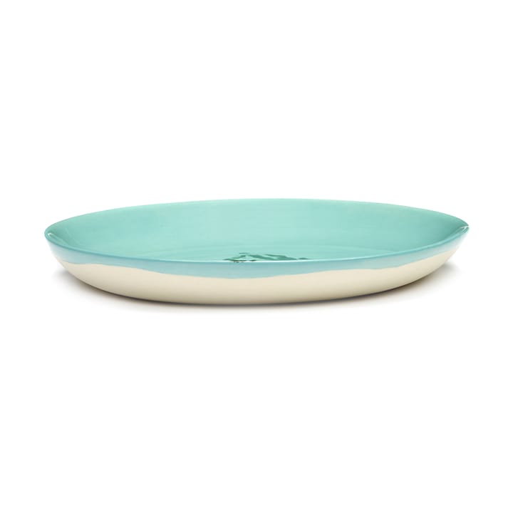 Piatto Ottolenghi Feast XS Ø16 cm confezione da 4 - Azure-artichoke green - Serax