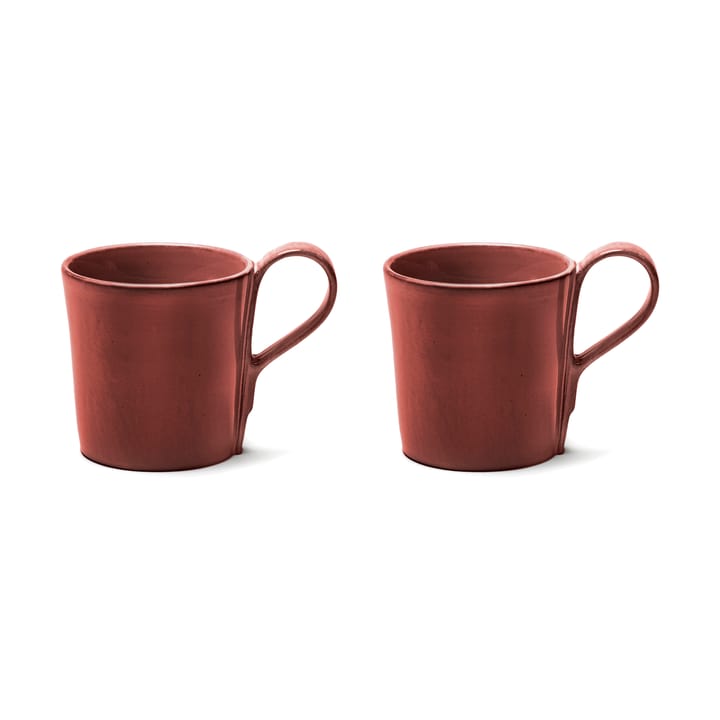 Tazza da caffè La Mère 13 cl, confezione da 2, Rosso veneziano Serax