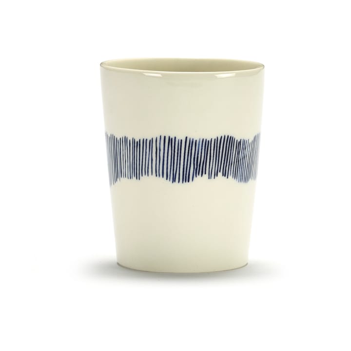 Tazza da tè Ottolenghi Feast 33 cl confezione da 4 - White stripes-blue - Serax