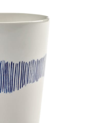 Tazza da tè Ottolenghi Feast 33 cl confezione da 4 - White stripes-blue - Serax