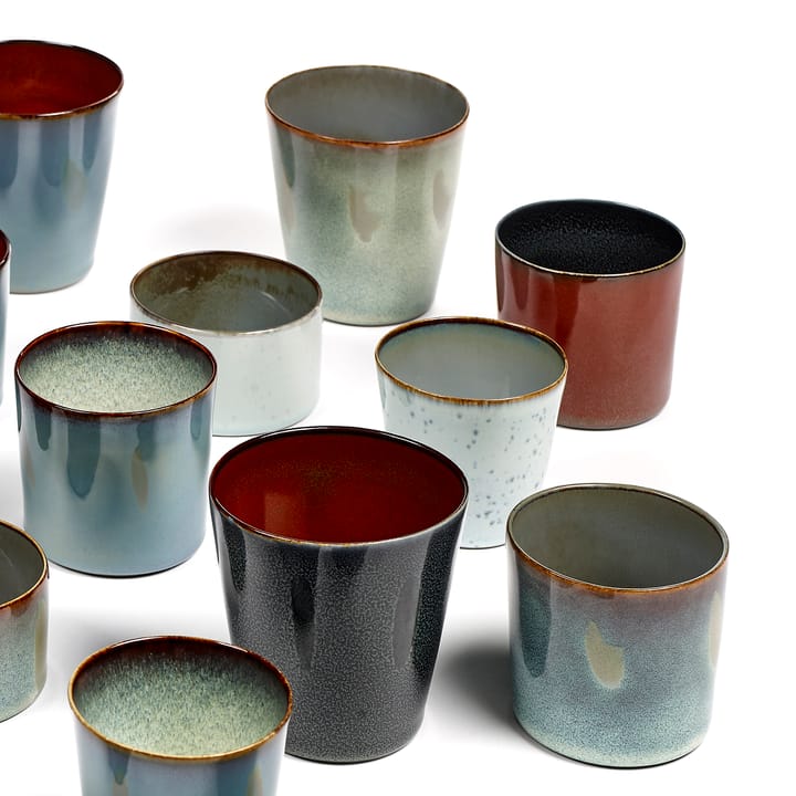 Tazza Terres de Rêves M, dark blue-rust Serax