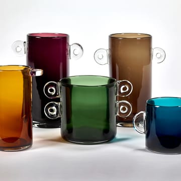 Vaso con manici Wind & Fire 18 cm - verde scuro - Serax