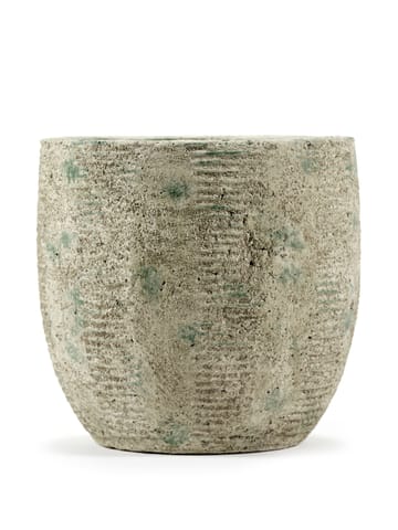 Vaso da fiori Rustic a righe M 20,5 cm - Grigio - Serax