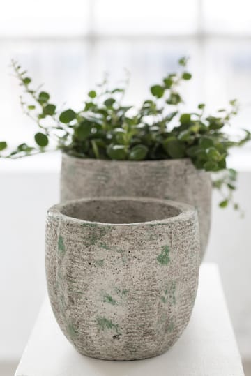 Vaso da fiori Rustic a righe S 16,5 cm - Grigio - Serax