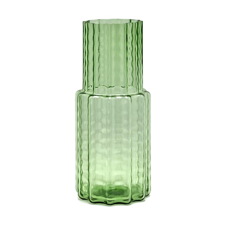 Vaso Waves 05 Ø16x35 cm - Green-clear - Serax