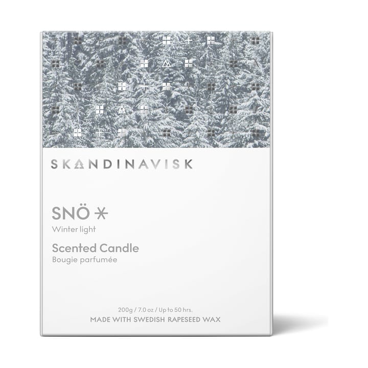 Candele profumate SNÖ Edizione Speciale, 200 g Skandinavisk