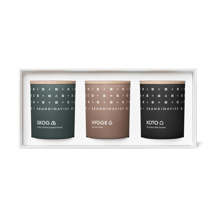 Set regalo candele profumate Hibernation - 3 pezzi - Skandinavisk