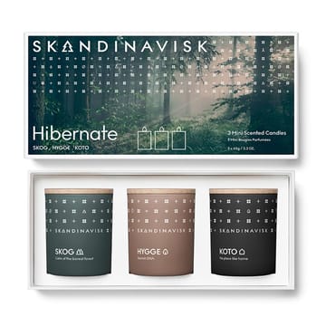 Set regalo candele profumate Hibernation - 3 pezzi - Skandinavisk