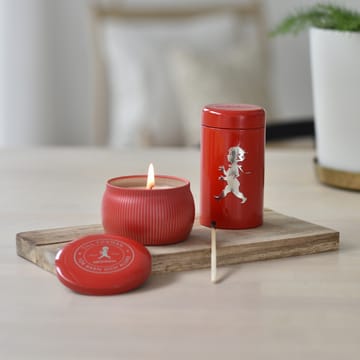 Candela profumata Solstickan da 25 ore - Rosso-cannella & arancia - Solstickan Design