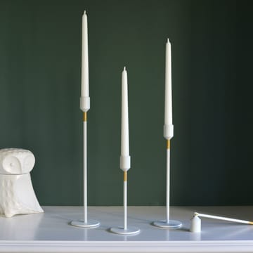 Candelabro Three Stars M 27 cm - Bianco - Solstickan Design