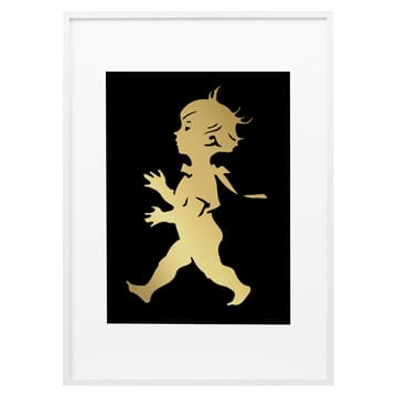 Poster Solstickan 50x70 cm - Oro, nero - Solstickan Design