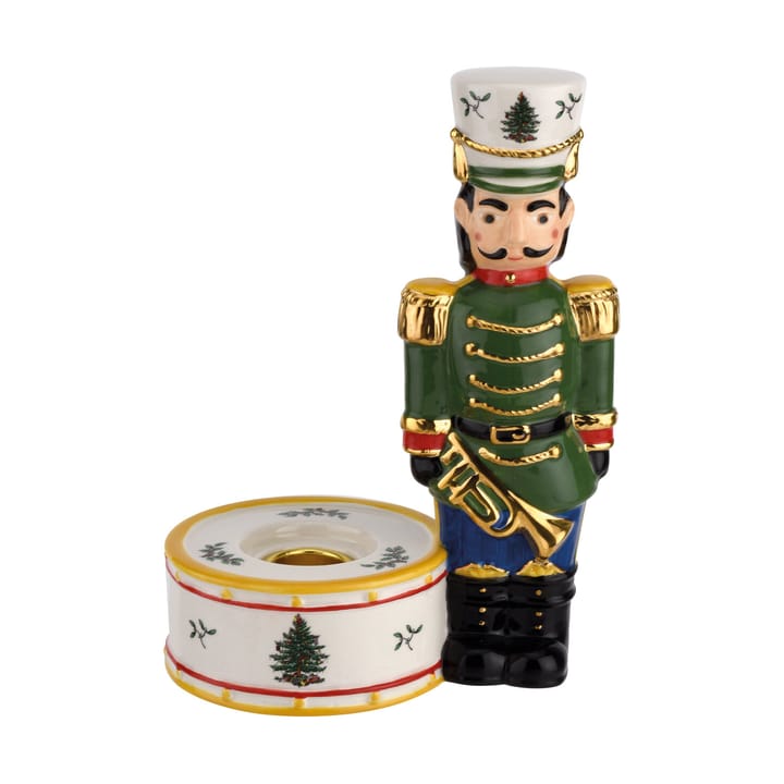 Portacandele Christmas Tree Nutcracker 17,5 cm - Green - Spode