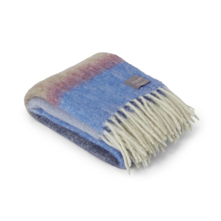 Plaid Mohair - Stripe Blue, Azzurro & Camel - Stackelbergs