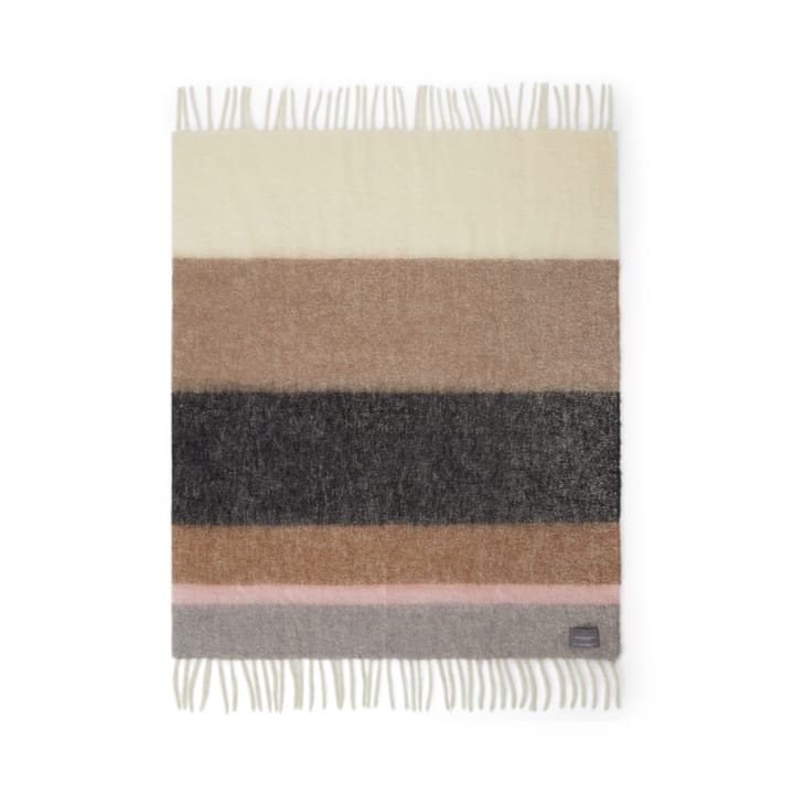 Plaid Mohair - Stripe Marrone, Nero & Rosa - Stackelbergs