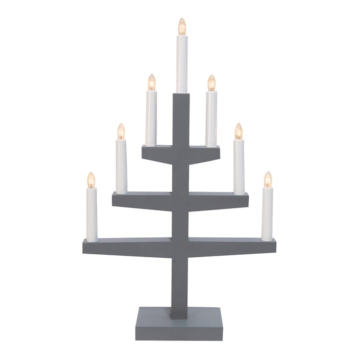 Arco di candele Trapp 54 cm - Grigio - Star Trading