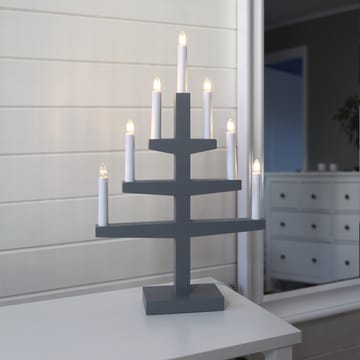 Arco di candele Trapp 54 cm - Grigio - Star Trading