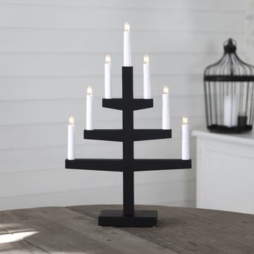 Arco di candele Trapp 54 cm - Nero - Star Trading